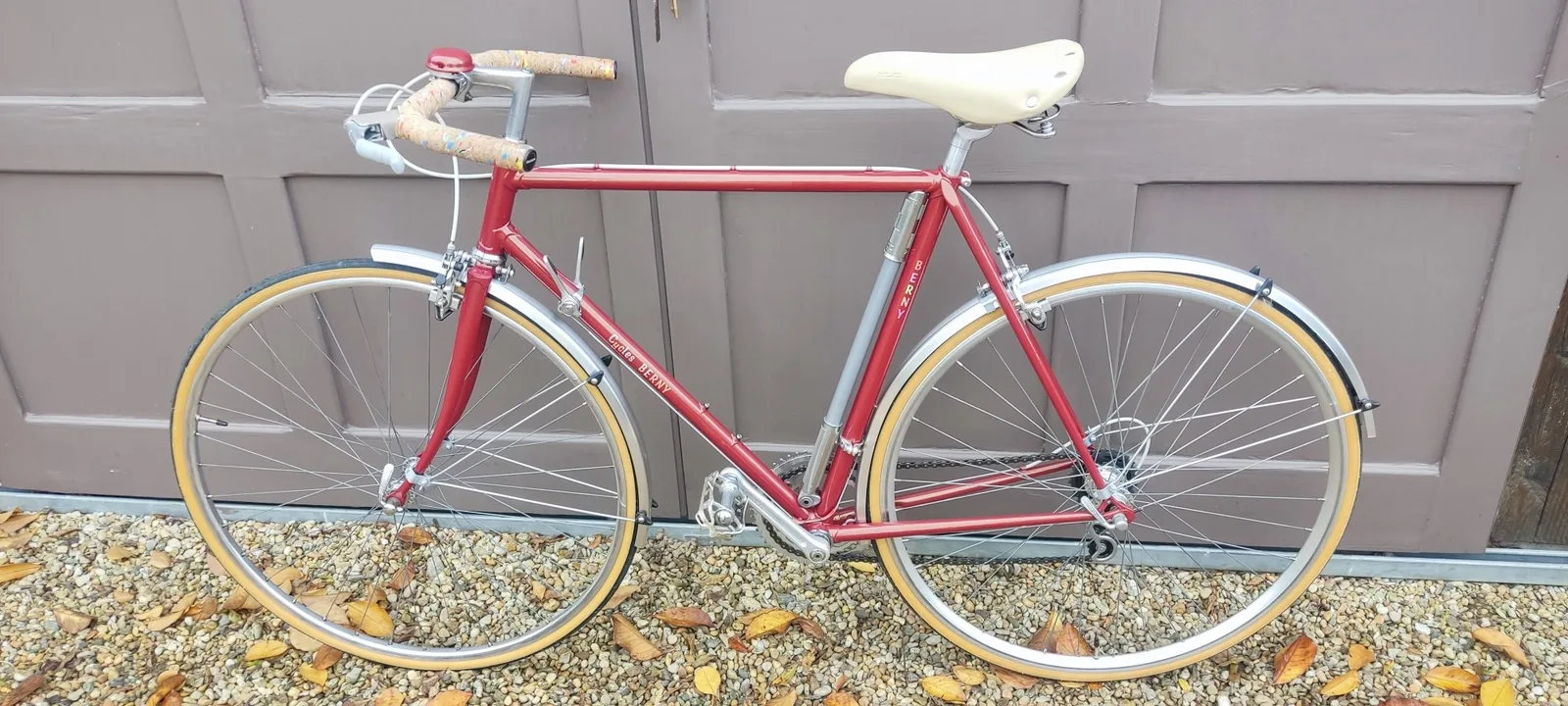 Cycle Berny acier Reynolds restauré — vélo de route vintage Vendée